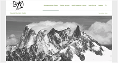 Desktop Screenshot of beverlymountainguides.com